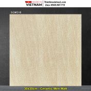 Gạch 30x30 Viglacera SGM318 Vàng Nhạt