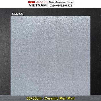 Gạch 30x30 Viglacera SGM320 Xám Xanh