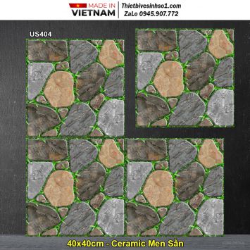 Gạch 40x40 Viglacera US404 Lát Sân