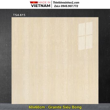 Gạch 60x60 Viglacera TS4-615 Sọc Vàng