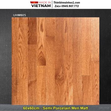 Gạch 60x60 Viglacera UHM605 Vân Gỗ