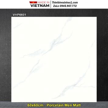 Gạch 60x60 Viglacera VHP6601 Trắng Khói