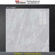 Gạch 60x60 Viglacera NY3-GP6601 Vân Đá Xám