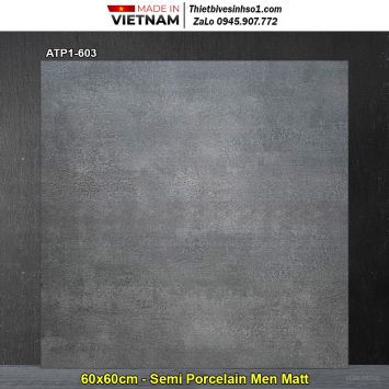 Gạch 60x60 Viglacera ATP1-603 Vân Xi Măng