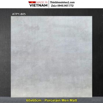 Gạch 60x60 Viglacera ATP1-605 Vân Xi Măng