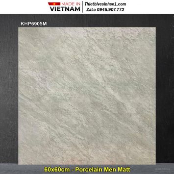 Gạch 60x60 Viglacera KHP6905M Vân Xám Xanh