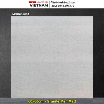 Gạch 60x60 Viglacera MDK662001 Vân Ghi Xám