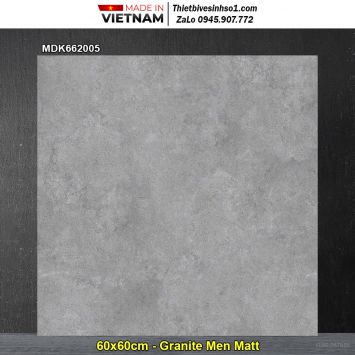 Gạch 60x60 Viglacera MDK662005 Vân Xi Măng