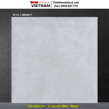 Gạch 60x60 Viglacera NY6-GM6601 Vân Xi Măng