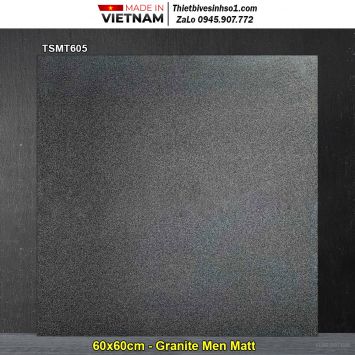 Gạch 60x60 Viglacera TSMT605 Chấm Ghi