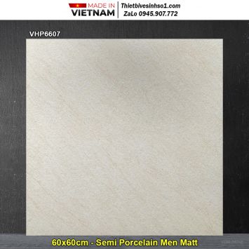 Gạch 60x60 Viglacera VHP6607 Vàng Nhạt