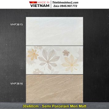 Gạch 30x60 Viglacera VHP3616-VHP3615