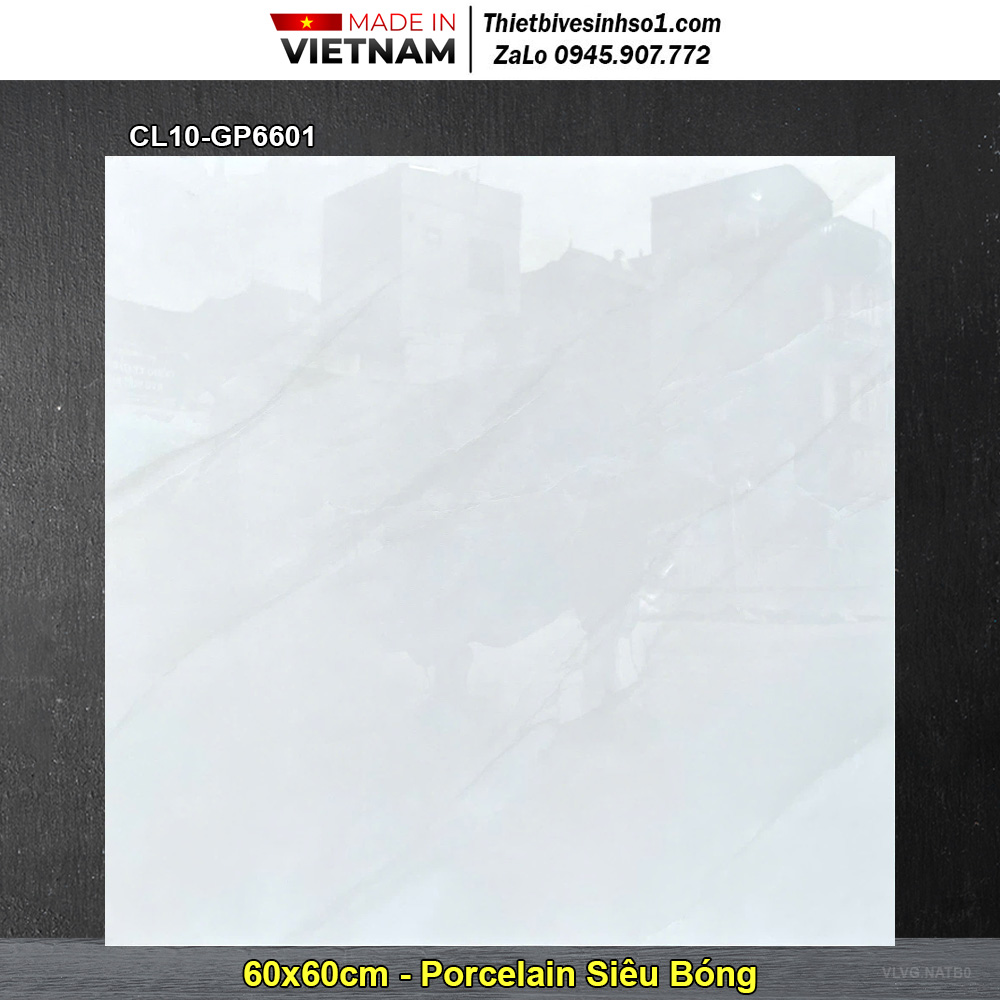 Gạch 60x60 Viglacera CL10-GP6601 Vân Đá