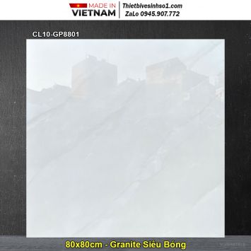 Gạch 80x80 Viglacera CL10-GP8801 Vân Đá