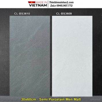 Gạch 30x60 Viglacera CL-BS3610 & CL-BS3609