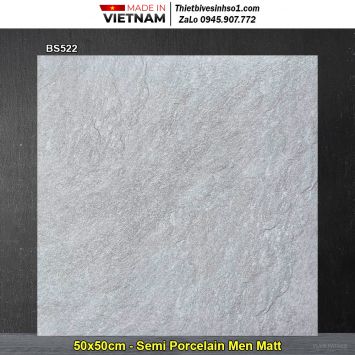 Gạch 50x50 Viglacera BS522 Vân Xi Măng