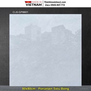 Gạch 80x80 Viglacera CL6-GP8801 Vân Xám