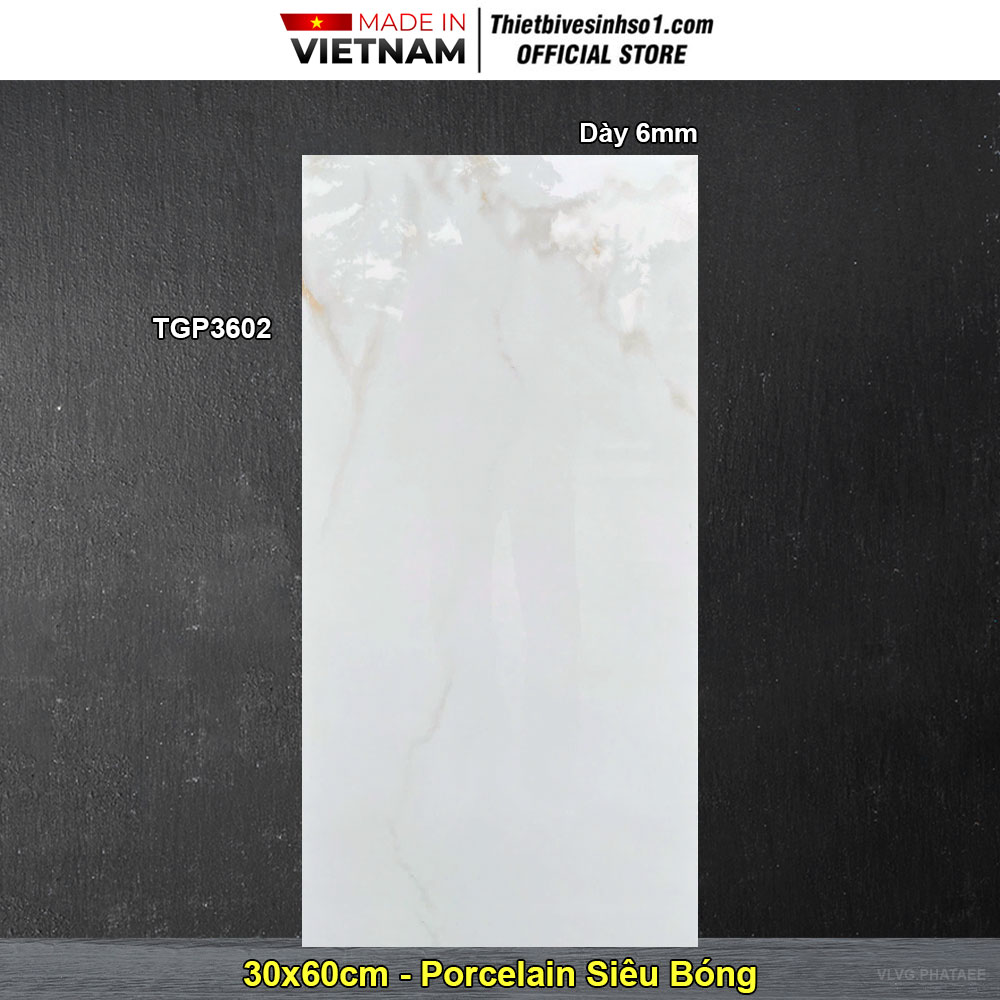 Gạch 30x60 Viglacera TGP3602 Trắng Khói