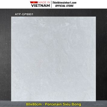 Gạch 80x80 Viglacera ATP-GP8801 Vân Đá Sáng