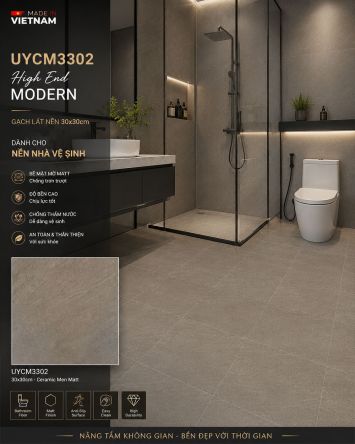 Gạch 30x30 Viglacera UYCM3302