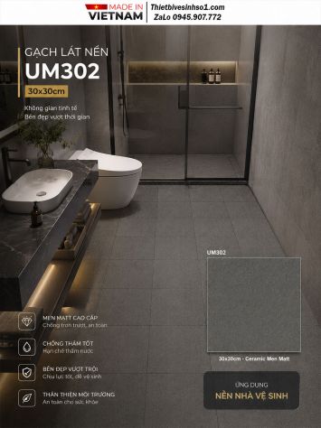 Gạch 30x30 Viglacera UM302
