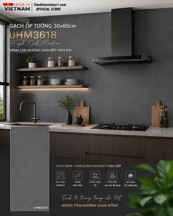 Gạch 30x60 Viglacera UHM3618