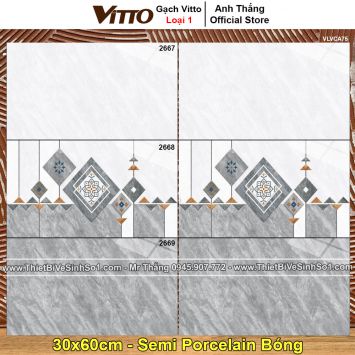 Gạch 30x60 Vitto 2667-2669