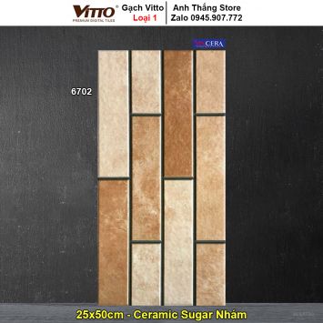 Gạch Ốp Trang Trí 25x50 Vitto 6702