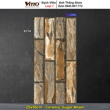 Gạch Ốp Trang Trí 25x50 Vitto 6774