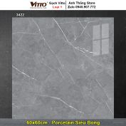 Gạch 60x60 Vitto 3422 Vân Đá Ghi