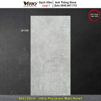 Gạch 60x120 Vitto 39106 Vân Xi Măng