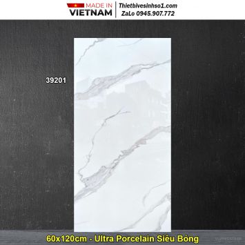Gạch 60x120 Vitto 39201 Trắng Khói