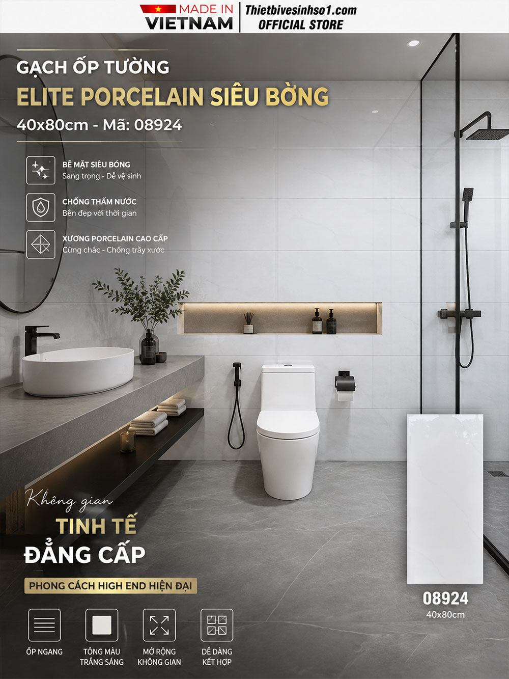 Gạch 40x80 Vitto 08924 Gạch 40x80 Vitto 08924