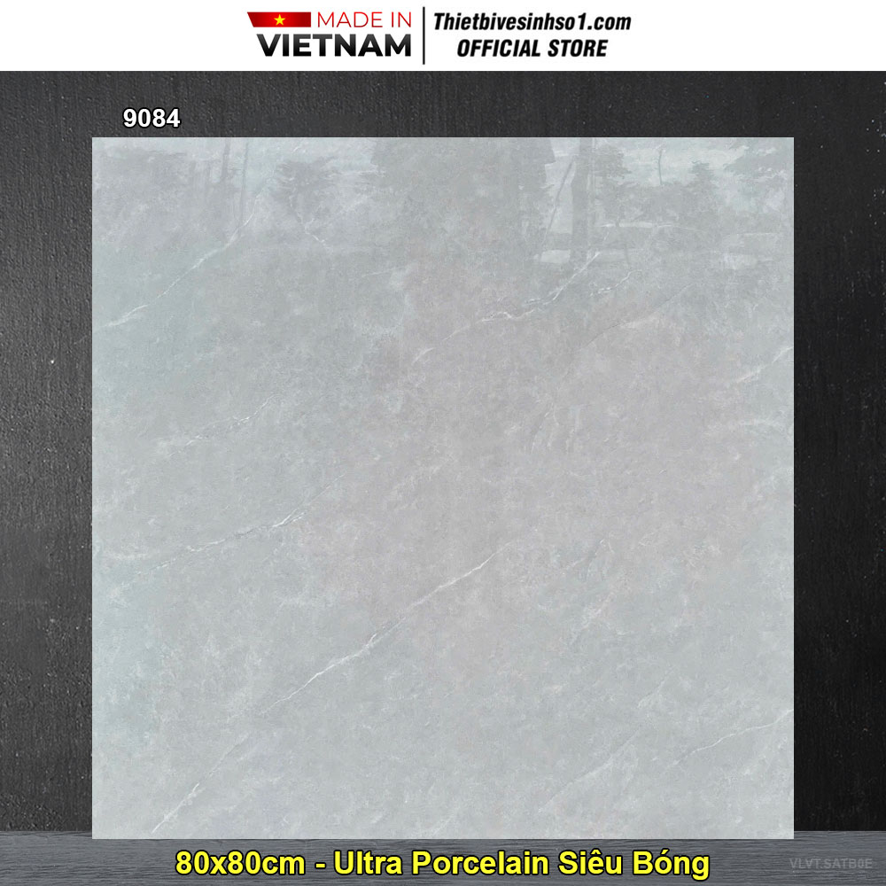 Gạch 80x80 Vitto 9084 Vân Xám