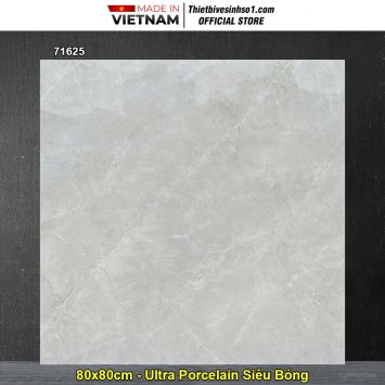 Gạch 80x80 Vitto 71625 Vân Đá Xám