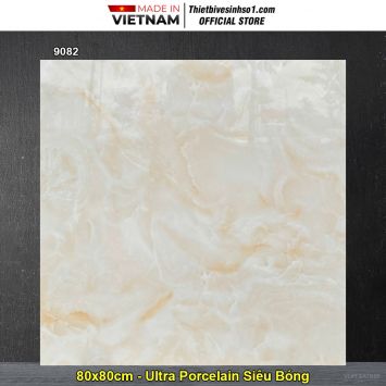 Gạch 80x80 Vitto 9082 Vân Vàng