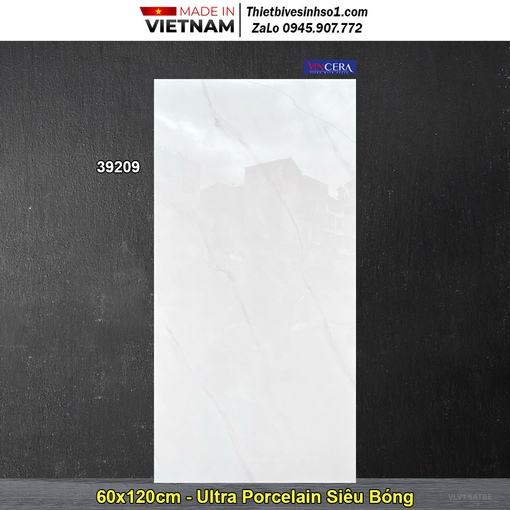 Gạch 60x120 Vitto 39209 Trắng Khói