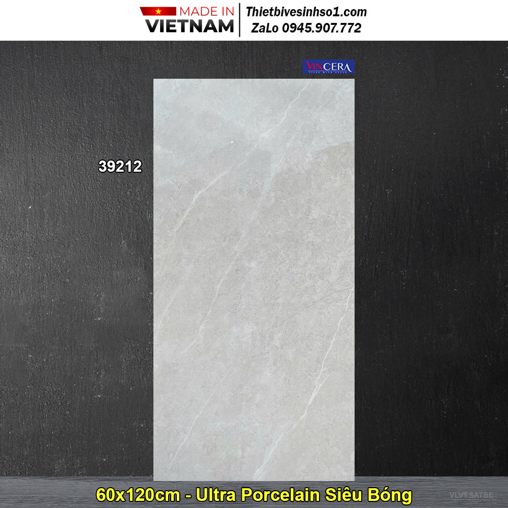 Gạch 60x120 Vitto 39212 Vân Đá Xám