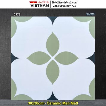 Gạch Bông Men 30x30 Á Mỹ 6572