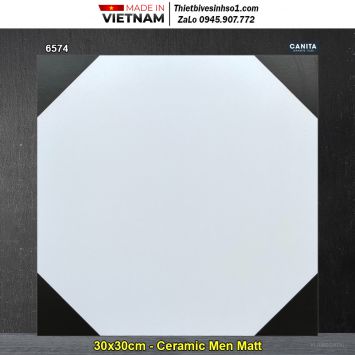 Gạch Bông Men 30x30 Á Mỹ 6574