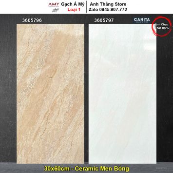 Gạch 30x60 Á Mỹ 3605796-3605797