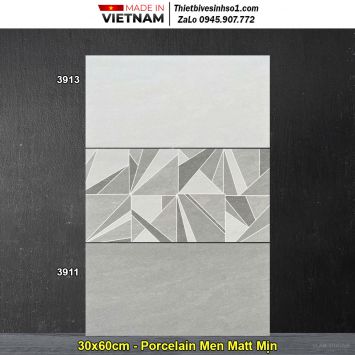 Gạch 30x60 Á Mỹ 3911-3913