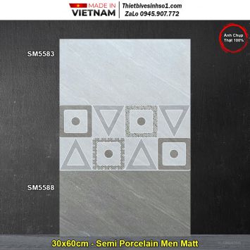 Gạch 30x60 Á Mỹ SM5585-SM5583