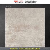 Gạch 60x60 Á Mỹ W6134 Xám Nâu