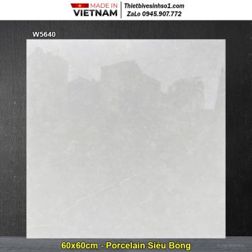 Gạch 60x60 Á Mỹ W5640 Vân Sáng