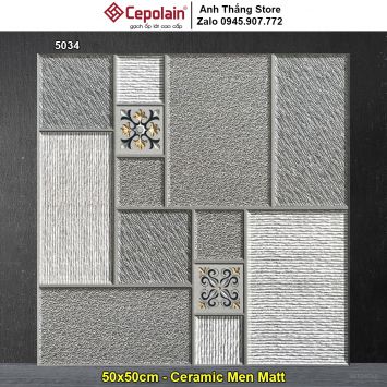 Gạch 50x50 Cepolain 5034 Lát Sân