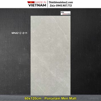 Gạch 60x120 Nice MN612-511 Vân Xám Ghi