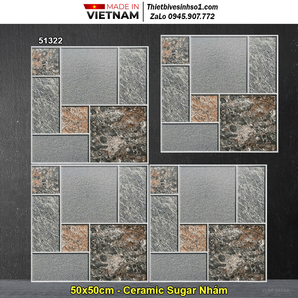 Gạch 50x50 Nice 51322 Lát Sân