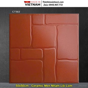 Gạch 50x50 Nice CT502 Đỏ Cotto