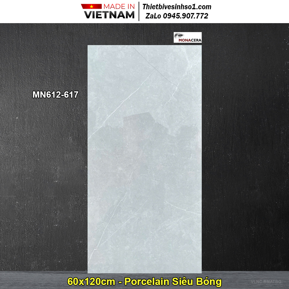 Gạch 60x120 Nice MN612-617 Vân Xám